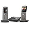 gigaset telefono fisso gigaset cl 660 a duo antracite
