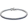 comete - bracciale tennis uomo argento 925 gioiello tennis ubr 988 m19