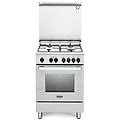 cucina a gas con forno dmw 64 ed bianco l 60 x p 60 cm