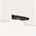 Glemgas Ghc931bk Cappa Aspirante Incassato Nero 235 M H C