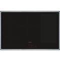 iq700 ex845hvc1e piano cottura nero da incasso 80 cm 5 fornello(i)