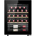 cwc023 divino cantina vini a libera installazione cm. 48 23 bottiglie nero