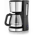 bueno macchina per il caffè in vetro macchina del caffè vetro cromargan matt