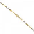bracciale uomo in oro giallo e bianco 803321717281