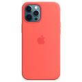 - custodia magsafe in silicone per iphone 12 pro max rosarancio