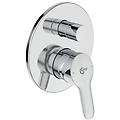 monocomando ad incasso alpha per doccia/vasca con deviatore cromo a7185aa