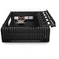 - st-fc10b alpha fanless htpc aluminium gehäuse schwarz