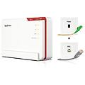 FRITZ router box 5690 pro ethernet wi-fi 7 5760 mbit/s tri-banda interno
