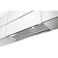 cappa a incasso in super plus xa90 argento l 86 cm