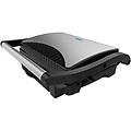 griglia elettrica rock`ngrill dark 1000 1000 w rivestimento in pietra vassoio raccoglitori