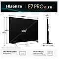 100 e7q pro qled 4k uhd smart vidaa refresh rate 144hz 100e7q pro