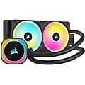 dissipatore icue link h100i rgb aio 240mm radiator liquid cpu cooler cw-9061001-ww
