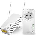 powerline wi-fi 600 kit wifi 6 adattatore powerline + adattatore wi-fi powerlan hotspot wlan fino a