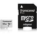 Transcend 64gb Microsdxc 300s Scheda Di Memoria Con Adattatore Ts64gusd300s A