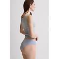 slip in cotone senza cuciture donna azzurro taglia 4