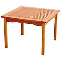 bricobravo tavolo basso in legno di acacia gold l50xp50cm ac805017