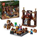 LEGO 21272 minecraft magione della foresta ring di combattimento