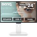 BENQ monitor gw2490tc 23 8 fullhd 144hz ips usb-c 5ms altoparlanti bianco
