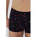 boxer in cotone elasticizzato stampato uomo nero tamaño m