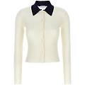 cardigan 'cream merino wool'