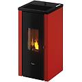 stufa a pellet madison 5 t2 rosso