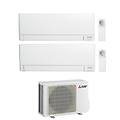 climatizzatore condizionatore electric dual split inverter linea plus serie msz-ay 9000+9000 btu con