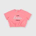 t-shirt in jersey da bambina rosa taglia 12m
