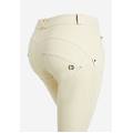 pantaloni push up wr. up clessidra tessuto navetta ecologico buttercream donna medium
