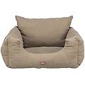 seggiolino auto per cani taupe l 55 x p 30 x h 55 cm