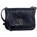 logo embossed borsa a tracolla stampa logo