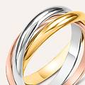 anello fedina silver collection argento tricolore collezione silver collection misura 56 tricolore