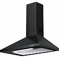 campana extractora gavia 60 canalizzato 620 m³/h 60cm led 4000k nero