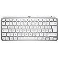 mx keys mini for mac minimalist wireless illuminated keyboard bluetooth qwerty english grey