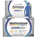 uomo 50+ integratore alimentare multivitaminico vitamina d3 c b zinco magnesio 30 compresse