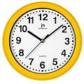 orologio parete abs 25cm giallo