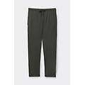 pantalone lungo in soft silk uomo verde taglia s