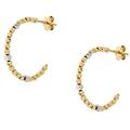 orecchini donna oro giallo bianco gl101107
