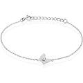 bracciale silver moments argento rodiato cubic zirconia collezione silver moments bianco
