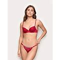 perizoma gioiello pizzo rosso xmas jolly / rubino / s rubino