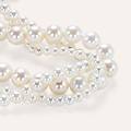 bracciale silver pearls argento rodiato perla sintentica cubic zirconia collezione silver pearls