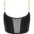 bluebella emery bustier nero/oro