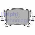 delphi set di pastiglie freno lp1824 posteriore