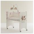 Nanan Letto Co Sleeping Puccio Rosa Con Materasso 39201r