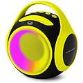 - altoparlante da festa xr 8a 202 impermeabile bluetooth usb microsd colore giallo