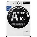 LG lavatrice 10kg ai dd serie r5 classe a-10% 1400 giri turbowash 360 lavaggio a vapore inverter direct