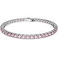 Swarovski Bracciale Tennis Donna Argento 925 Gioiello Matrix 5648931