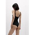body a canotta in cotone ultralight cotton donna nero taglia s