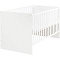 lettino evolutivo 70 x 140 cm anton trasformabile in letto junior altezza regolabile angoli di