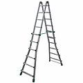eurobriko 16 bk/5 2x12 gradini 5. 70 m scala in alluminio telescopica altezza stimata operativa 6.