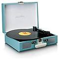 - giradischi con trasmissione a cinghia tt-110 33 45 e 78 giri / min con aux e bluetooth colore blu
